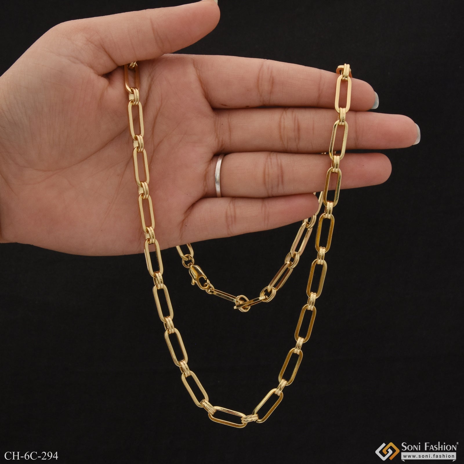 Artisanal Design Superior Quality Hand-Finished Design Chain for Men - Style C294